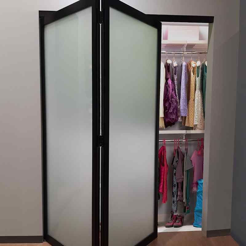 Custom Classic Luxury Glass Door Portable Customized Bedroom